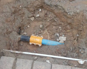 西工水管漏水检测的情况
